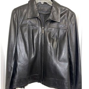 Tribal - size 10 - leather jacket